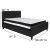 Flash Furniture HG-BM-22-GG Full Size Tufted Upholstered Platform Bed, Black Fabric with Pocket Spring Mattress addl-3