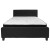 Flash Furniture HG-BM-23-GG Queen Size Tufted Upholstered Platform Bed, Black Fabric with Pocket Spring Mattress addl-4