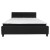 Flash Furniture HG-BM-24-GG King Size Tufted Upholstered Platform Bed, Black Fabric with Pocket Spring Mattress addl-4