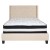 Flash Furniture HG-BM-34-GG Full Size Tufted Upholstered Platform Bed, Beige Fabric with Pocket Spring Mattress addl-4