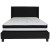 Flash Furniture HG-BM-39-GG Queen Size Tufted Upholstered Platform Bed, Black Fabric with Pocket Spring Mattress addl-4