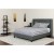 Flash Furniture HG-BM-45-GG Twin Size Tufted Upholstered Platform Bed, Dark Gray Fabric with Pocket Spring Mattress addl-1