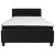 Flash Furniture HG-BMF-22-GG Full Size Tufted Upholstered Platform Bed, Black Fabric with Memory Foam Mattress addl-4