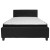 Flash Furniture HG-BMF-23-GG Queen Size Tufted Upholstered Platform Bed, Black Fabric with Memory Foam Mattress addl-4