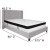 Flash Furniture HG-BMF-43-GG Queen Size Tufted Upholstered Platform Bed, Light Gray Fabric with Memory Foam Mattress addl-3