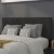 Flash Furniture HG-HB1704-F-BK-GG Tufted Upholstered Full Size Headboard, Black Fabric addl-1