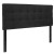 Flash Furniture HG-HB1704-F-BK-GG Tufted Upholstered Full Size Headboard, Black Fabric addl-2