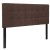 Flash Furniture HG-HB1704-F-DBR-GG Tufted Upholstered Full Size Headboard, Dark Brown Fabric addl-2