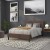 Flash Furniture HG-HB1704-F-DBR-GG Tufted Upholstered Full Size Headboard, Dark Brown Fabric addl-6