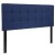 Flash Furniture HG-HB1704-F-N-GG Tufted Upholstered Full Size Headboard, Navy Fabric addl-2