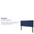 Flash Furniture HG-HB1704-F-N-GG Tufted Upholstered Full Size Headboard, Navy Fabric addl-4