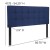 Flash Furniture HG-HB1704-F-N-GG Tufted Upholstered Full Size Headboard, Navy Fabric addl-6