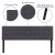 Flash Furniture HG-HB1704-K-DG-GG Tufted Upholstered King Size Headboard, Dark Gray Fabric addl-3