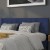 Flash Furniture HG-HB1704-K-N-GG Tufted Upholstered King Size Headboard, Navy Fabric addl-1