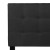 Flash Furniture HG-HB1704-Q-BK-GG Tufted Upholstered Queen Size Headboard, Black Fabric addl-9