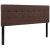 Flash Furniture HG-HB1704-Q-DBR-GG Tufted Upholstered Queen Size Headboard, Dark Brown Fabric addl-2