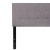 Flash Furniture HG-HB1704-Q-LG-GG Tufted Upholstered Queen Size Headboard, Light Gray Fabric addl-9