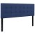 Flash Furniture HG-HB1704-Q-N-GG Tufted Upholstered Queen Size Headboard, Navy Fabric addl-2