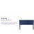 Flash Furniture HG-HB1704-Q-N-GG Tufted Upholstered Queen Size Headboard, Navy Fabric addl-4