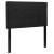 Flash Furniture HG-HB1704-T-BK-GG Tufted Upholstered Twin Size Headboard, Black Fabric addl-2