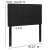 Flash Furniture HG-HB1704-T-BK-GG Tufted Upholstered Twin Size Headboard, Black Fabric addl-5