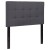 Flash Furniture HG-HB1704-T-DG-GG Tufted Upholstered Twin Size Headboard, Dark Gray Fabric addl-2