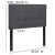 Flash Furniture HG-HB1704-T-DG-GG Tufted Upholstered Twin Size Headboard, Dark Gray Fabric addl-5