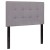 Flash Furniture HG-HB1704-T-LG-GG Tufted Upholstered Twin Size Headboard, Light Gray Fabric addl-2