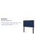 Flash Furniture HG-HB1704-T-N-GG Tufted Upholstered Twin Size Headboard, Navy Fabric addl-4