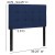 Flash Furniture HG-HB1704-T-N-GG Tufted Upholstered Twin Size Headboard, Navy Fabric addl-6