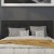 Flash Furniture HG-HB1705-Q-BK-GG Lennox Tufted Upholstered Queen Size Headboard, Black Vinyl addl-6