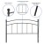 Flash Furniture HG-HB1706-Q-GG Woodstock Decorative Black Metal Queen Size Headboard addl-5