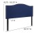 Flash Furniture HG-HB1707-F-N-GG Upholstered Full Size Headboard with Accent Nail Trim in Navy addl-4