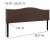 Flash Furniture HG-HB1707-K-DBR-GG Dark Brown Upholstered King Size Headboard with Accent Nail Trim addl-3