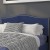 Flash Furniture HG-HB1707-Q-N-GG Navy Upholstered Queen Size Headboard with Accent Nail Trim addl-1