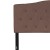 Flash Furniture HG-HB1708-F-C-GG Camel Tufted Upholstered Full Size Headboard, Fabric addl-8