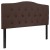 Flash Furniture HG-HB1708-F-DBR-GG Dark Brown Tufted Upholstered Full Size Headboard, Fabric addl-2