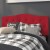 Flash Furniture HG-HB1708-F-R-GG Red Tufted Upholstered Full Size Headboard, Fabric addl-1