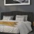 Flash Furniture HG-HB1708-K-BK-GG Black Tufted Upholstered King Size Headboard, Fabric addl-1