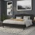 Flash Furniture HG-HB1708-K-BK-GG Black Tufted Upholstered King Size Headboard, Fabric addl-6