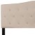 Flash Furniture HG-HB1708-Q-B-GG Beige Tufted Upholstered Queen Size Headboard, Fabric addl-9