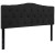 Flash Furniture HG-HB1708-Q-BK-GG Black Tufted Upholstered Queen Size Headboard, Fabric addl-2