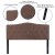 Flash Furniture HG-HB1708-Q-C-GG Camel Tufted Upholstered Queen Size Headboard, Fabric addl-4