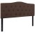 Flash Furniture HG-HB1708-Q-DBR-GG Dark Brown Tufted Upholstered Queen Size Headboard, Fabric addl-2