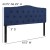 Flash Furniture HG-HB1708-Q-N-GG Navy Tufted Upholstered Queen Size Headboard, Fabric addl-6