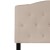 Flash Furniture HG-HB1708-T-B-GG Beige Tufted Upholstered Twin Size Headboard, Fabric addl-9