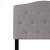 Flash Furniture HG-HB1708-T-LG-GG Light Gray Tufted Upholstered Twin Size Headboard, Fabric addl-10