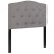 Flash Furniture HG-HB1708-T-LG-GG Light Gray Tufted Upholstered Twin Size Headboard, Fabric addl-2