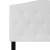 Flash Furniture HG-HB1708-T-W-GG White Tufted Upholstered Twin Size Headboard, Fabric addl-10