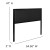 Flash Furniture HG-HB1717-F-BK-GG Metal Upholstered Full Size Headboard, Black Fabric addl-4